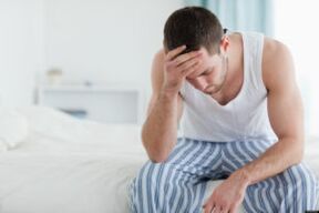 sāpes cilvēkam ar prostatītu